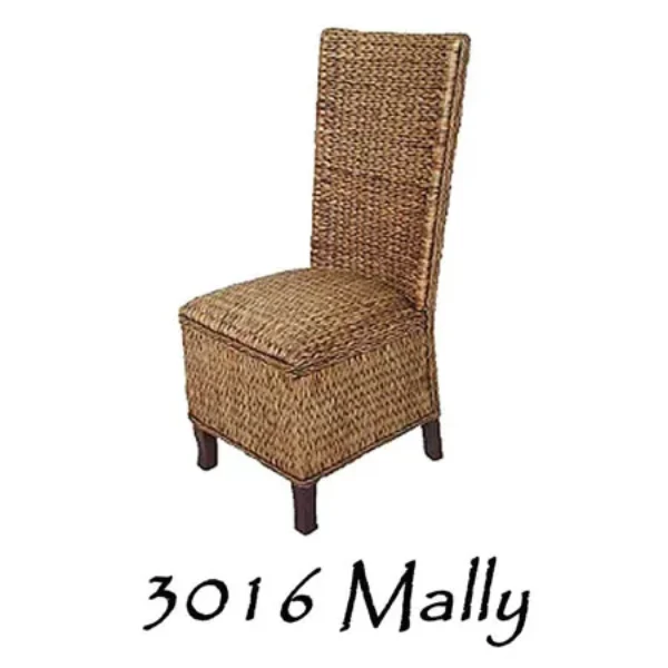 Mally Rattan Dining Chair