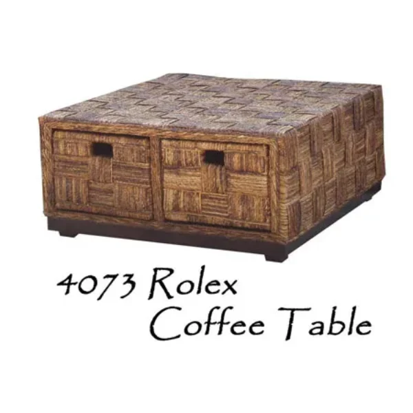 Rolex Rattan Coffee Table