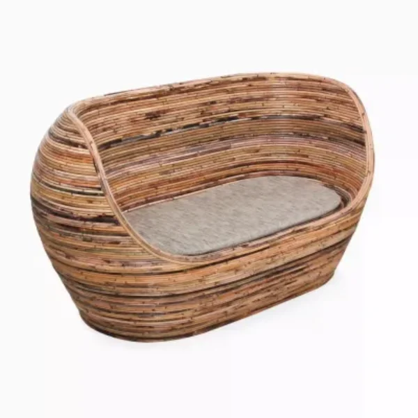Bubble Rattan Sofa